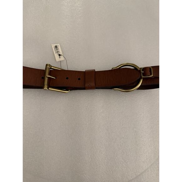NWT Lauren Ralph Lauren Equestrian Western Brown Leather  display picture 1